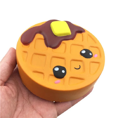 Jumbo Chocolate Cake Squishy – Scented Slow Rising Stress Relief Squeeze Toy