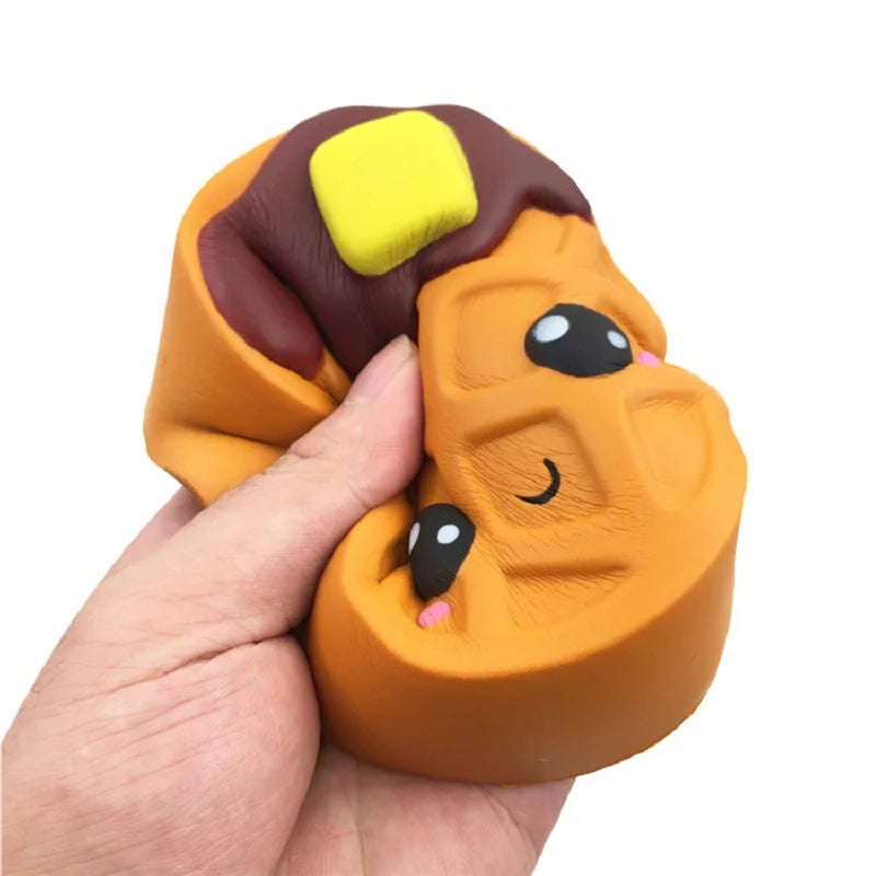 Jumbo Chocolate Cake Squishy – Scented Slow Rising Stress Relief Squeeze Toy