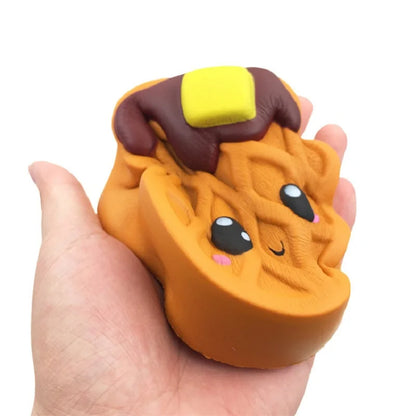 Jumbo Chocolate Cake Squishy – Scented Slow Rising Stress Relief Squeeze Toy