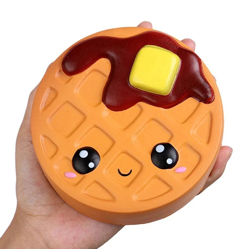 Jumbo Chocolate Cake Squishy – Scented Slow Rising Stress Relief Squeeze Toy
