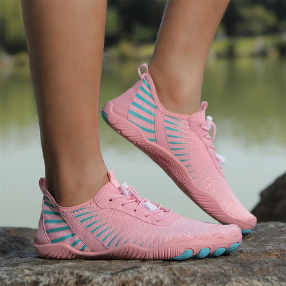 Quick-Dry Aqua Water Shoes – Non-Slip Barefoot Sneakers for Women & Men