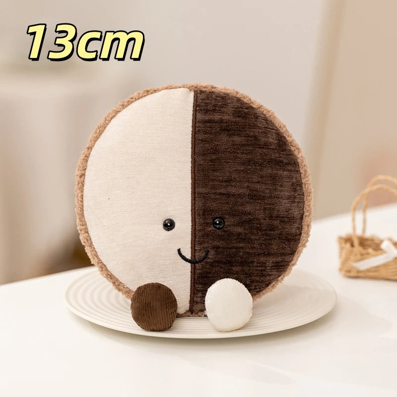 Kawaii Food Plush Toy | Stuffed Pudding, Cake, Cookie & Palmier Dessert Doll for Home Decor & Birthday Gifts