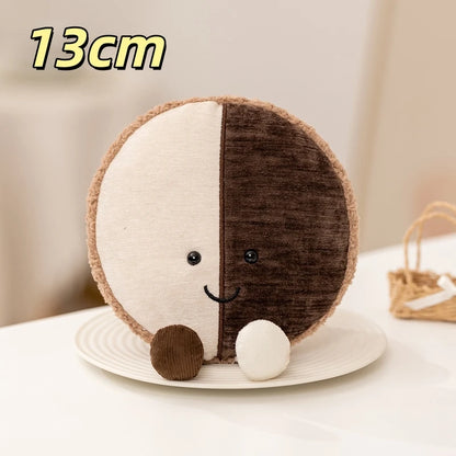 Kawaii Food Plush Toy | Stuffed Pudding, Cake, Cookie & Palmier Dessert Doll for Home Decor & Birthday Gifts