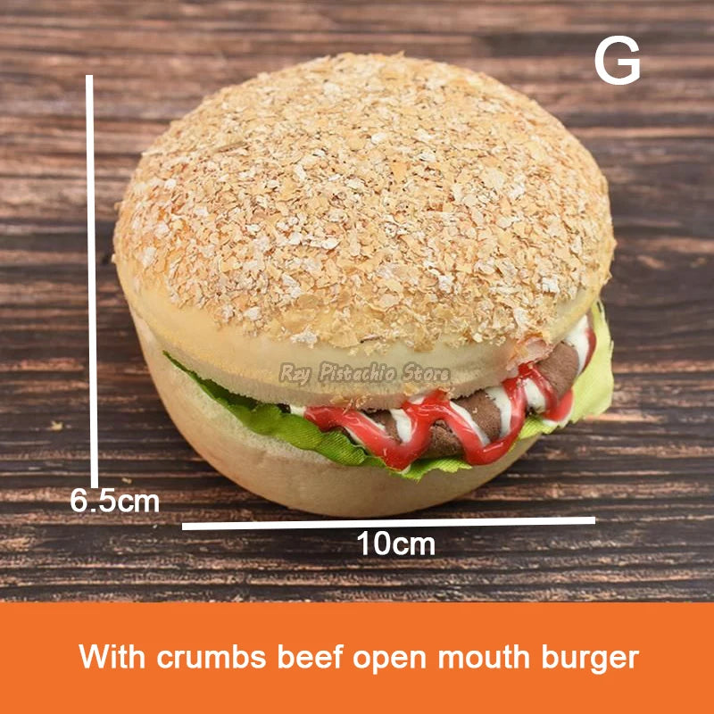 Kids Simulation Food Kitchen Toy Set | Pretend Play Cooking Bread, Hamburger & Hot Dog Bakery Toys for Girls
