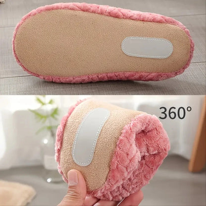 Fluffy Unisex Indoor Slippers – Soft Lightweight Anti-Slip House Slides