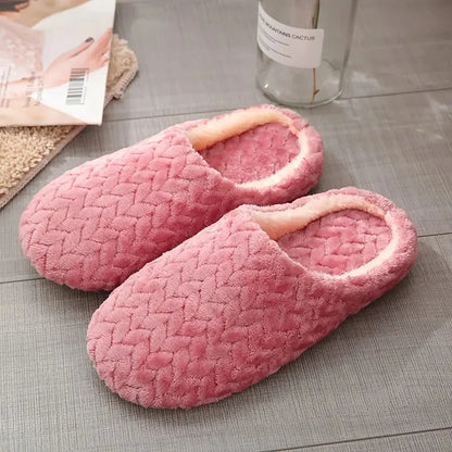 Fluffy Unisex Indoor Slippers – Soft Lightweight Anti-Slip House Slides