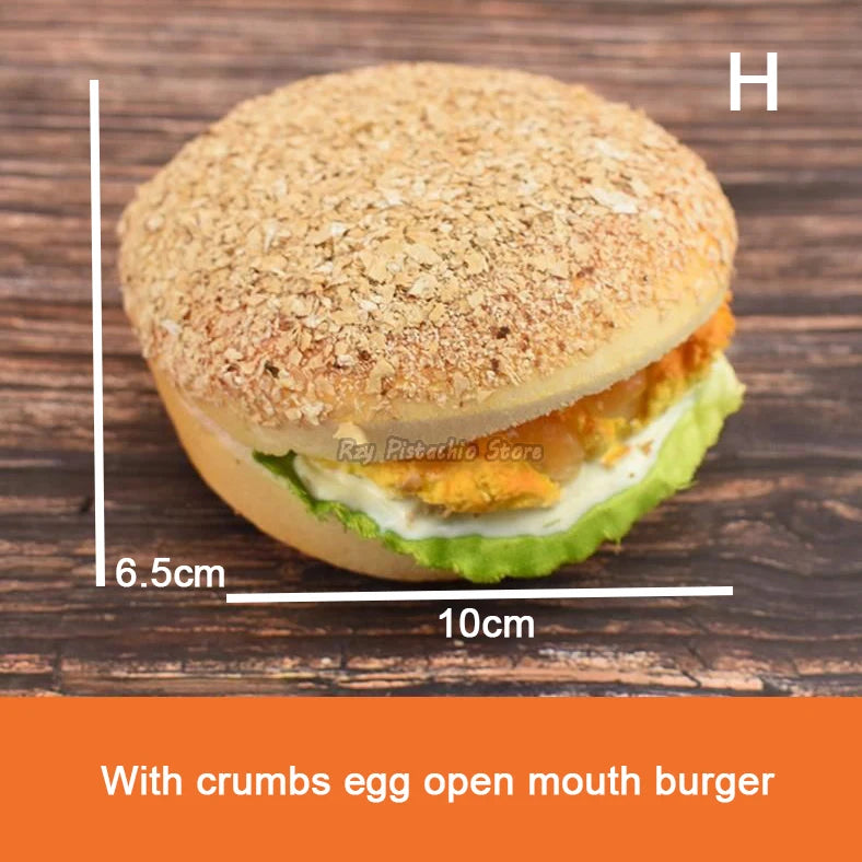 Kids Simulation Food Kitchen Toy Set | Pretend Play Cooking Bread, Hamburger & Hot Dog Bakery Toys for Girls