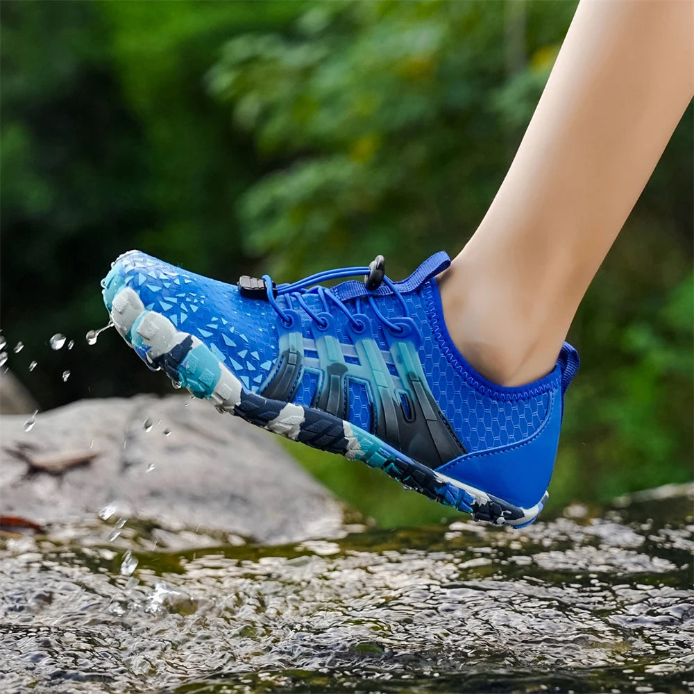 Quick-Dry Aqua Water Shoes – Non-Slip Barefoot Sneakers for Women & Men