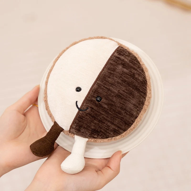 Kawaii Food Plush Toy | Stuffed Pudding, Cake, Cookie & Palmier Dessert Doll for Home Decor & Birthday Gifts