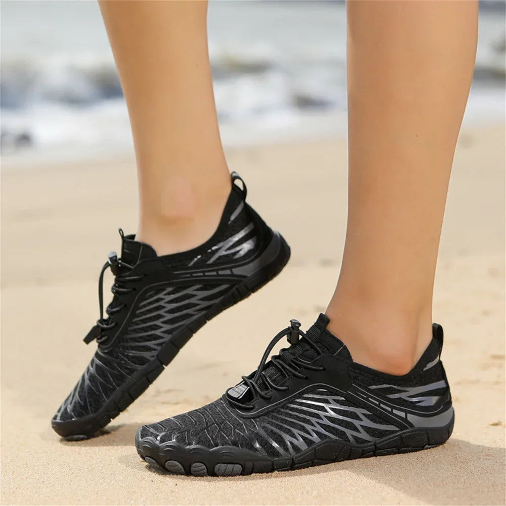 Quick-Dry Aqua Water Shoes – Non-Slip Barefoot Sneakers for Women & Men
