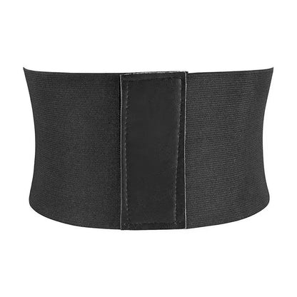 Women's Elastic Wide Waistband – Slimming Shirt Corset Belt for External Wear