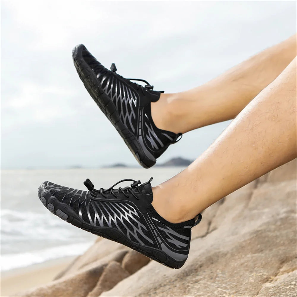 Quick-Dry Aqua Water Shoes – Non-Slip Barefoot Sneakers for Women & Men