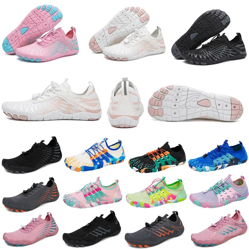 Quick-Dry Aqua Water Shoes – Non-Slip Barefoot Sneakers for Women & Men