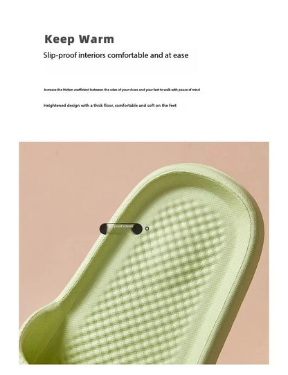 EVA Massage Shower Slides – Waterproof Non-Slip Bathroom Slippers for Women & Men