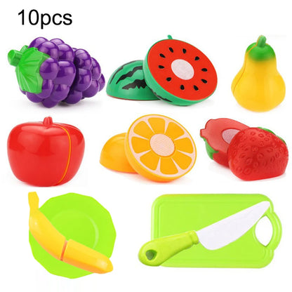 Kids Pizza Party Toy Play Set | Slice & Serve Pretend Play Food with Plastic Kitchen Playset