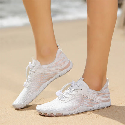 Quick-Dry Aqua Water Shoes – Non-Slip Barefoot Sneakers for Women & Men