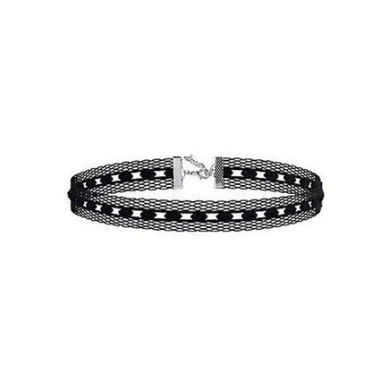 Women's Neo-Gothic Lace Choker Necklace