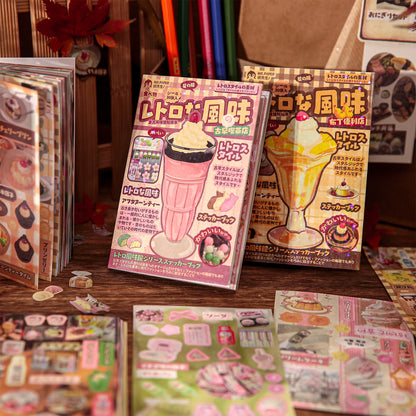 Mr. Paper Vintage Gallery Sticker Book | 30 Sheets DIY Scrapbook & Journaling
