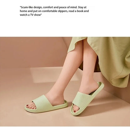 EVA Massage Shower Slides – Waterproof Non-Slip Bathroom Slippers for Women & Men