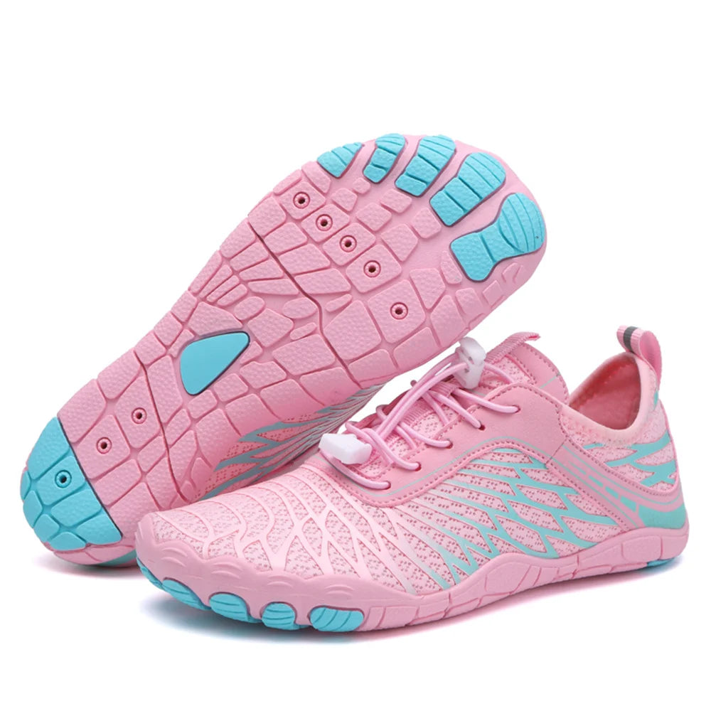 Quick-Dry Aqua Water Shoes – Non-Slip Barefoot Sneakers for Women & Men