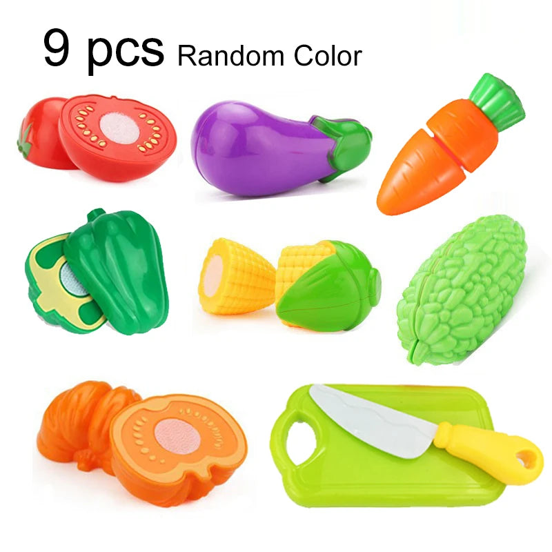 Kids Pizza Party Toy Play Set | Slice & Serve Pretend Play Food with Plastic Kitchen Playset