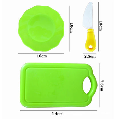Kids Pizza Party Toy Play Set | Slice & Serve Pretend Play Food with Plastic Kitchen Playset