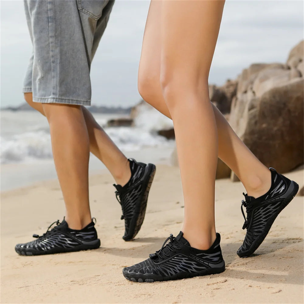 Quick-Dry Aqua Water Shoes – Non-Slip Barefoot Sneakers for Women & Men