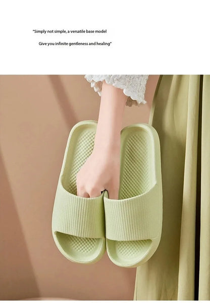 EVA Massage Shower Slides – Waterproof Non-Slip Bathroom Slippers for Women & Men
