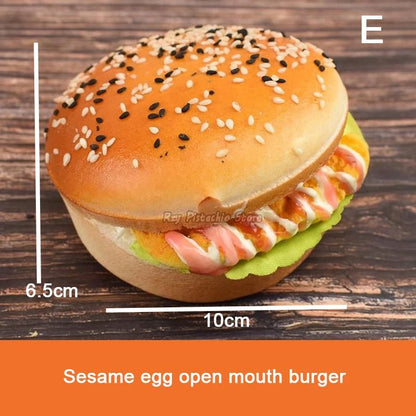 Kids Simulation Food Kitchen Toy Set | Pretend Play Cooking Bread, Hamburger & Hot Dog Bakery Toys for Girls - G - Catoure Kids Simulation Food Kitchen Toy Set | Pretend Play Cooking Bread, Hamburger & Hot Dog Bakery Toys for Girls
